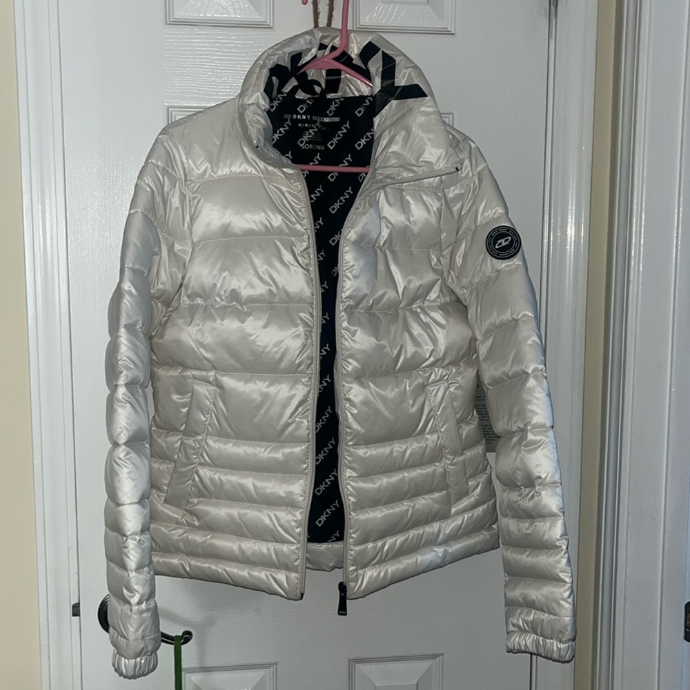 New White DKNY Sports Coat